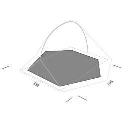 Exped Mira II HL - 2-person Tent -Venture Loom Tent Shop exped mira ii hl 2 person tent bf detail 5
