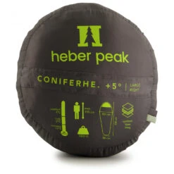 ConiferHe. +5°C - Synthetic Sleeping Bag -Venture Loom Tent Shop heber peak coniferhe 5 c synthetic sleeping bag detail 9