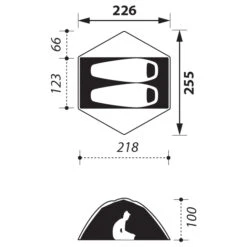 NOMAD Jade Tent - 2-person Tent -Venture Loom Tent Shop nomad jade tent 2 person tent detail 6