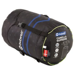 Outwell Canella Supreme - Synthetic Sleeping Bag -Venture Loom Tent Shop outwell canella supreme synthetic sleeping bag detail 7