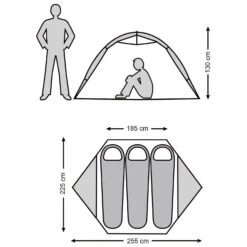 Stoic Njavve 3P Tent - 3-person Tent -Venture Loom Tent Shop stoic njavve 3p tent 3 person tent detail 11