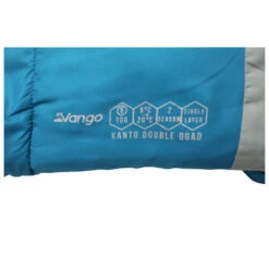 Vango Kanto Double Quad - Synthetic Sleeping Bag -Venture Loom Tent Shop vango kanto double quad synthetic sleeping bag detail 4